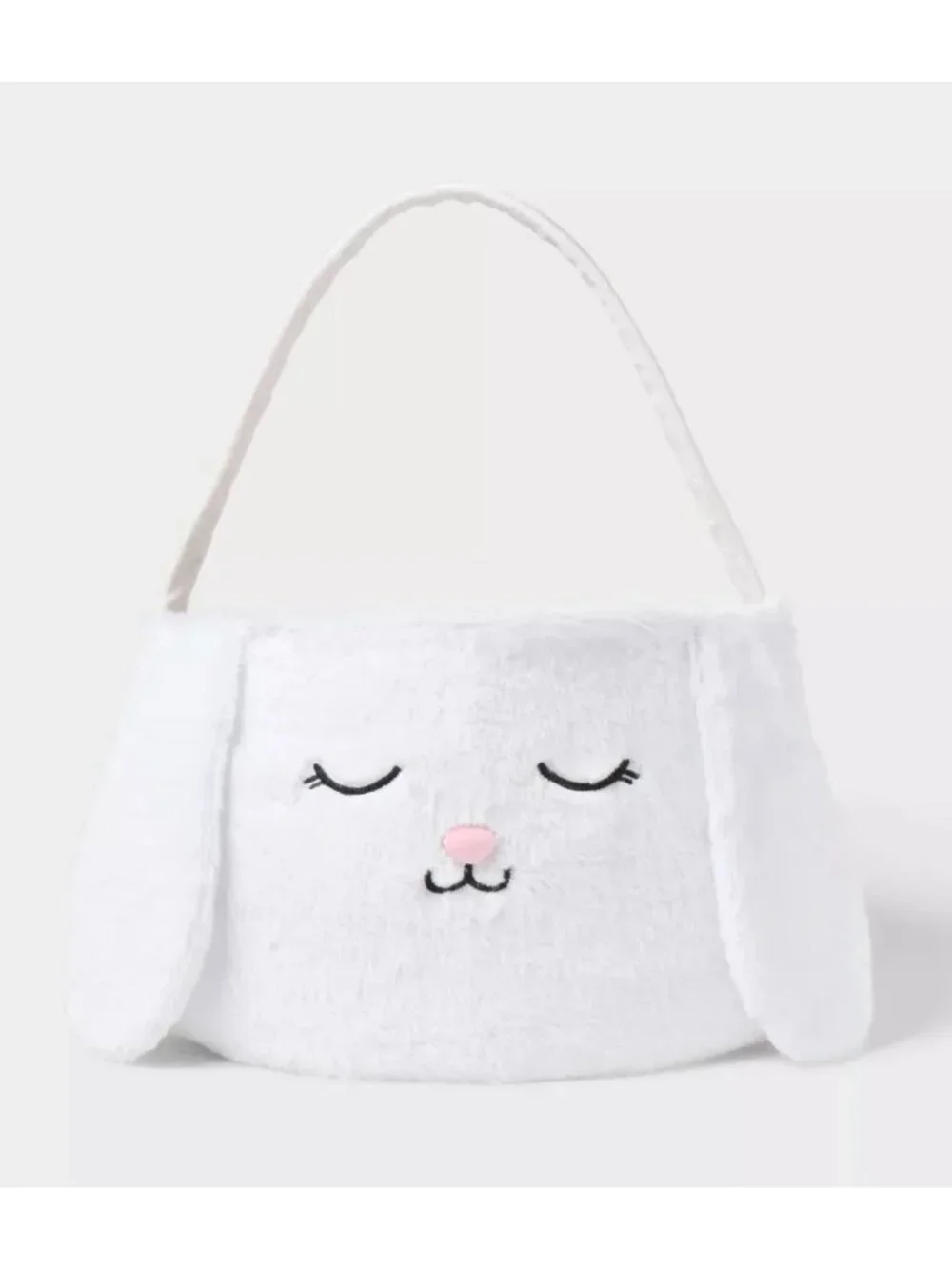 Target Easter Jumbo Plush Bunny Basket - Spritz™ NWT Decor Storage